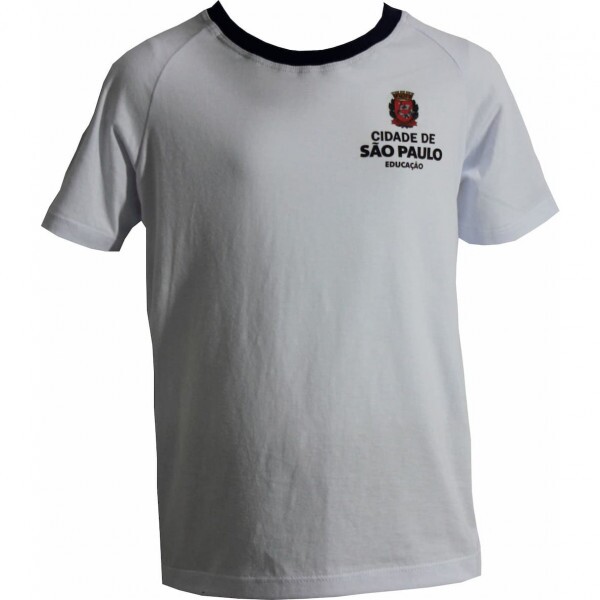Camiseta malha manga curta - pmsp 