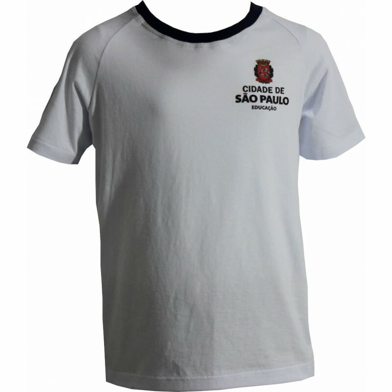 Camiseta malha manga curta - pmsp 