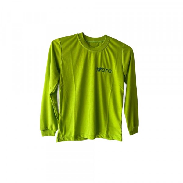 Camiseta malha verde limão m.l.