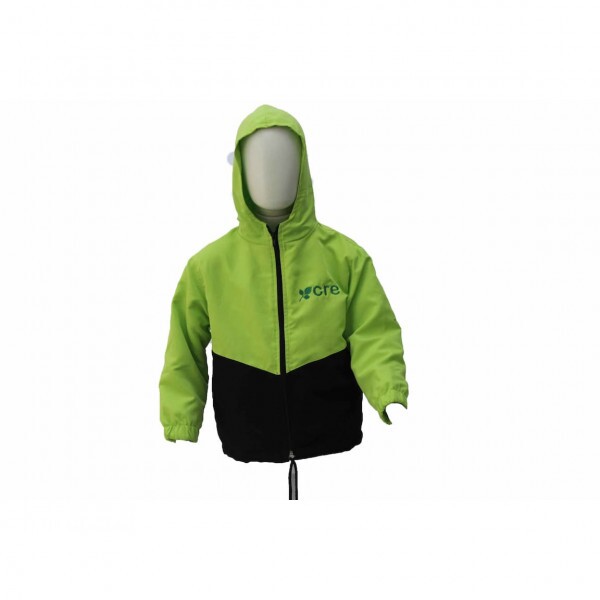 Jaqueta preta c/verde limão de microf c/ malha Jaqueta preta c/verde limão de microf c/ malha