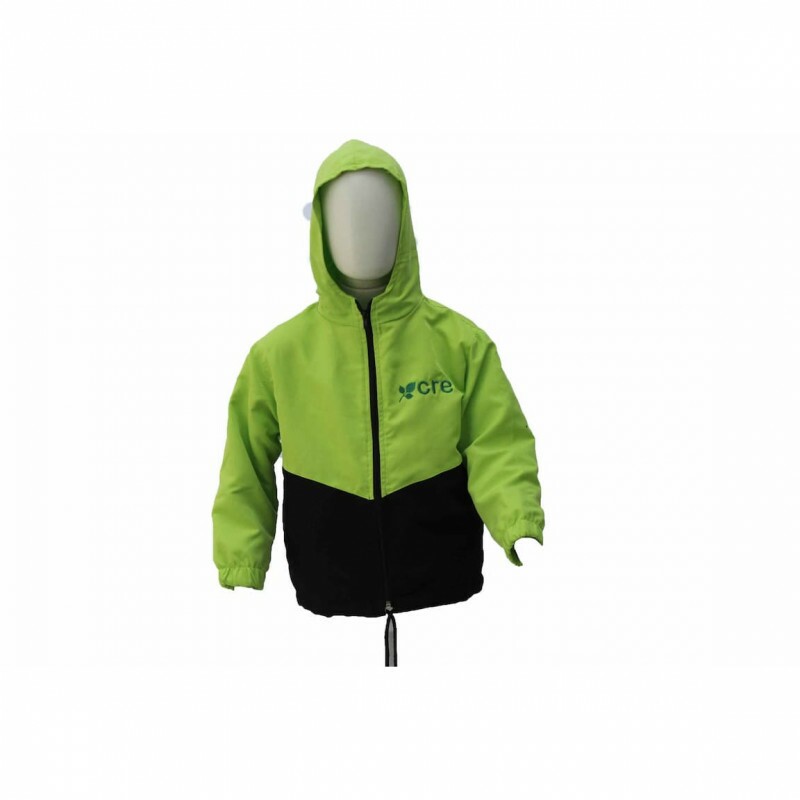 Jaqueta preta c/verde limão de microf c/ malha Jaqueta preta c/verde limão de microf c/ malha