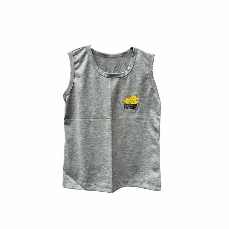 Camiseta regata de malha 