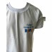 Camiseta branca de malha manga curta Camiseta branca de malha manga curta